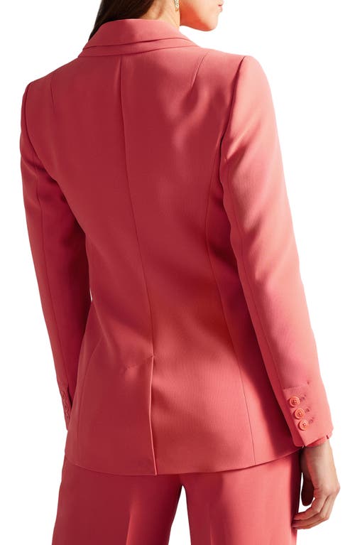 Ted Baker London Bertaah Double Lapel Blazer In Coral
