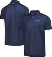 FOOTJOY Men's FootJoy  Navy THE PLAYERS ProDry Bounce Print Stretch Pique Polo