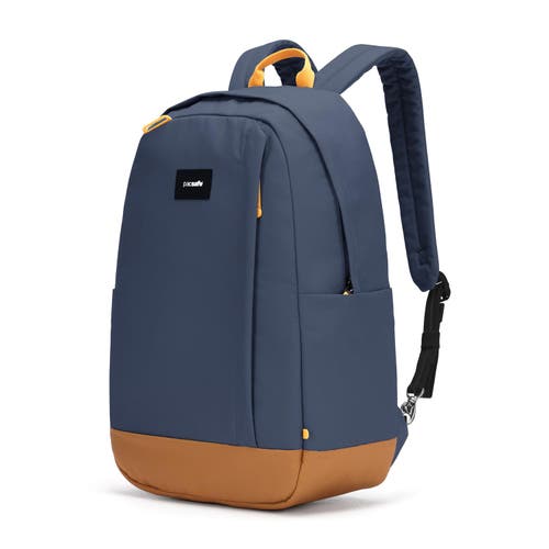 Shop Pacsafe Go 25l Anti Theft Backpack In Coastal Blue