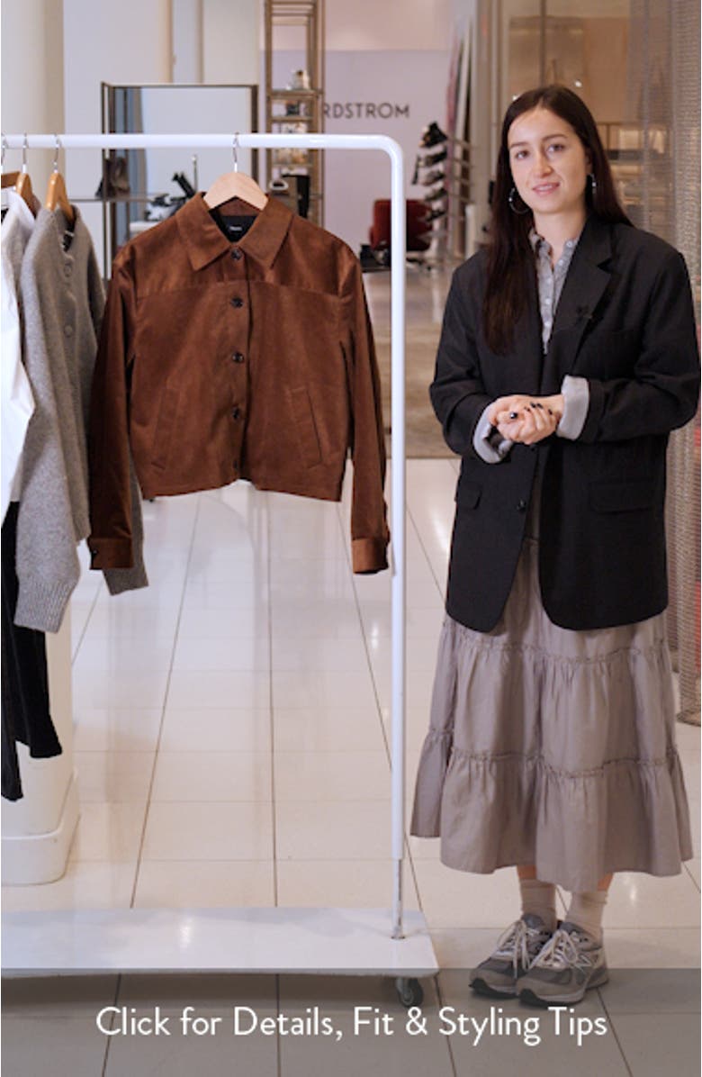 Jones Corduroy Shirt Jacket, sales video thumbnail