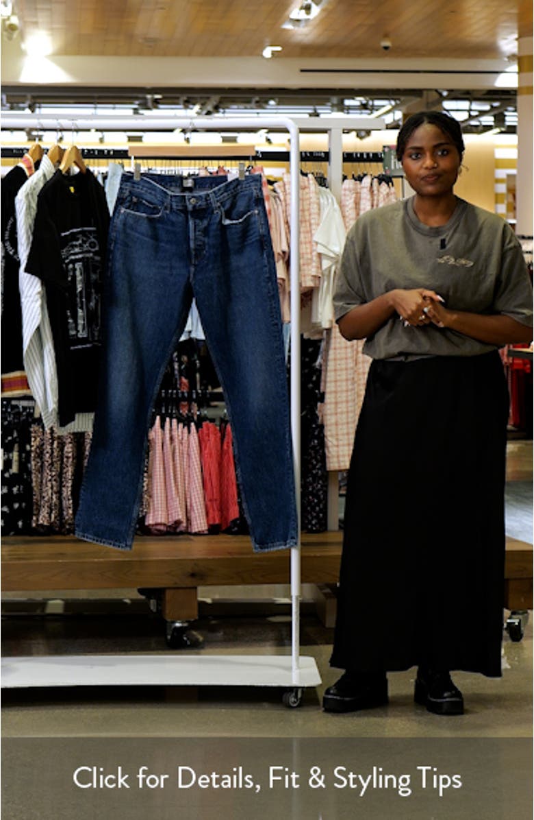 The Slim Straight Leg Jeans, sales video thumbnail