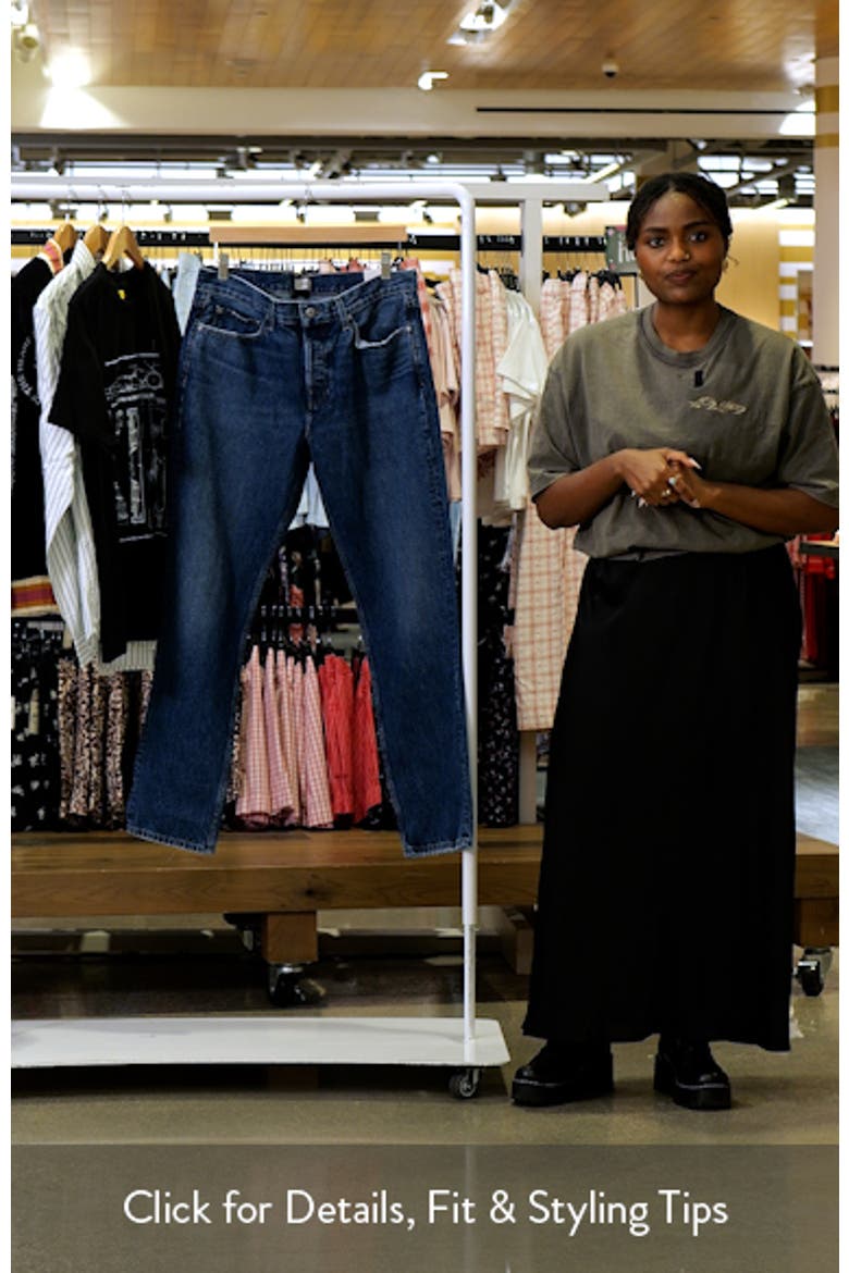 The Slim Straight Leg Jeans video