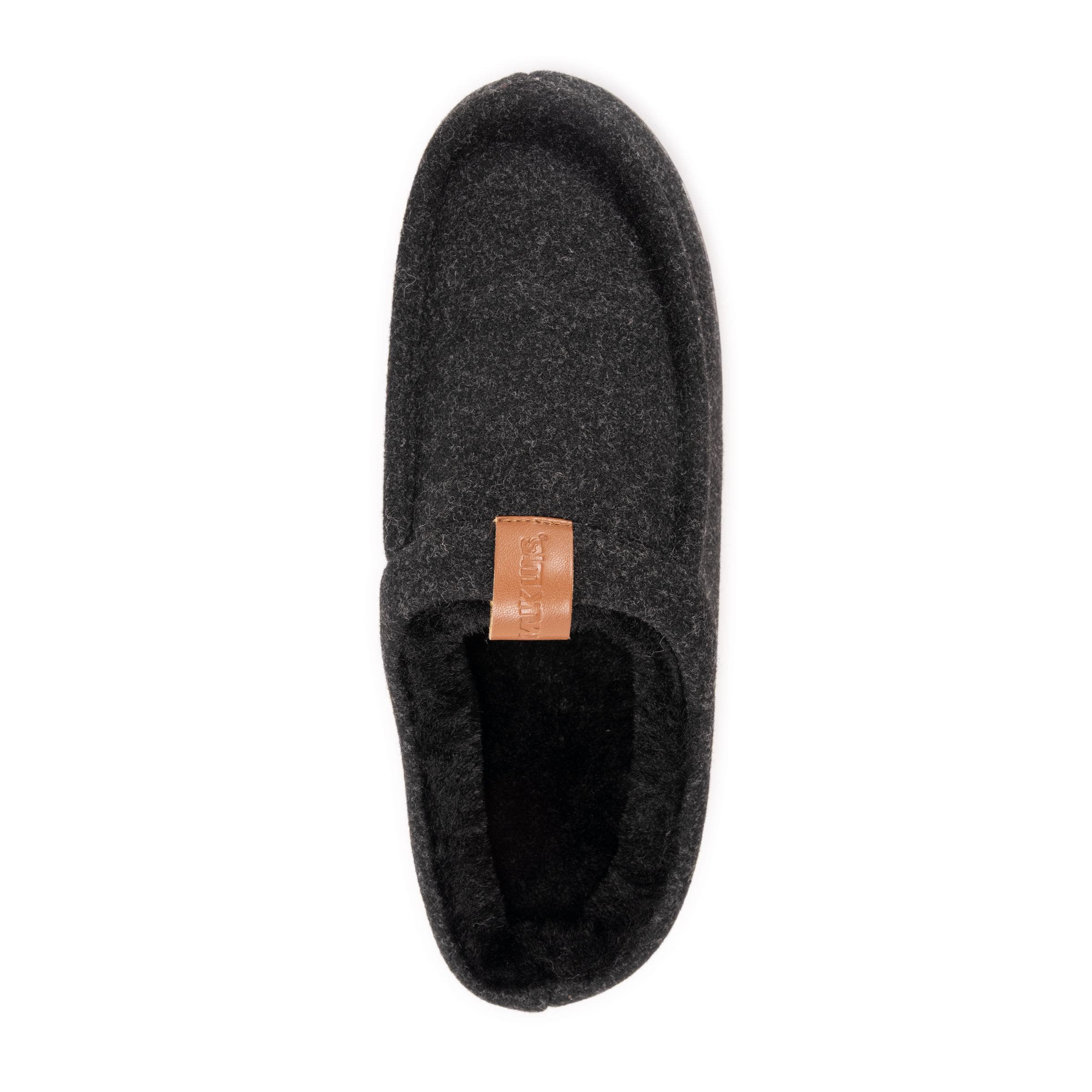 MUK LUKS Miles Clog Slipper, Alternate, color, Heathered Black