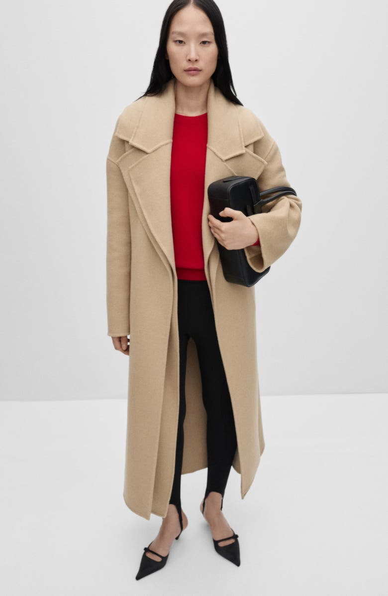 MANGO Cashmere Sweater, Alternate, color, Red