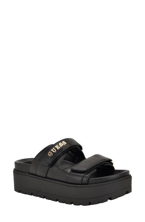 Faxon Platform Slide Sandal (Women)