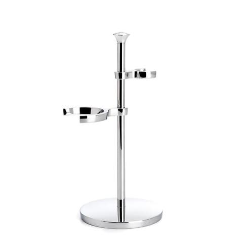 Purist Chrome Shaving Set Stand