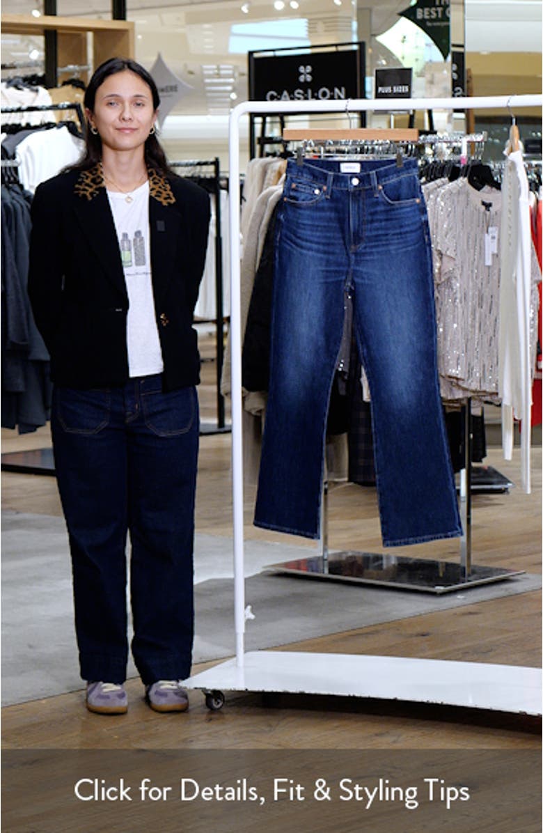 Lennon High Waist Ankle Bootcut Jeans, sales video thumbnail