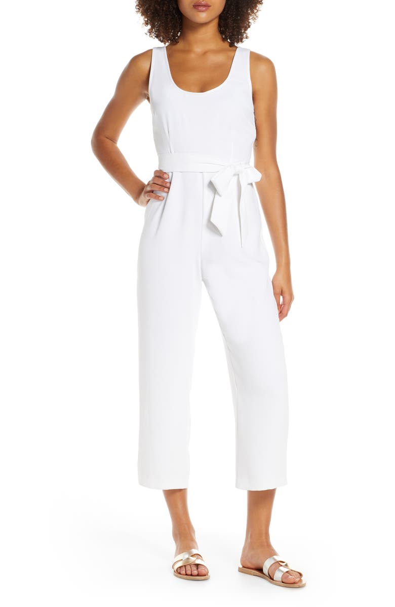 BB Dakota by Steve Madden BB Dakota Crop Jumpsuit, Main, color, 