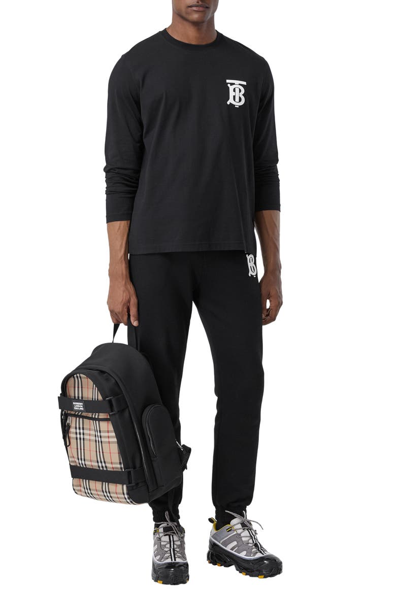 Burberry Atherton TB Monogram Logo Graphic Tee, Alternate, color, 