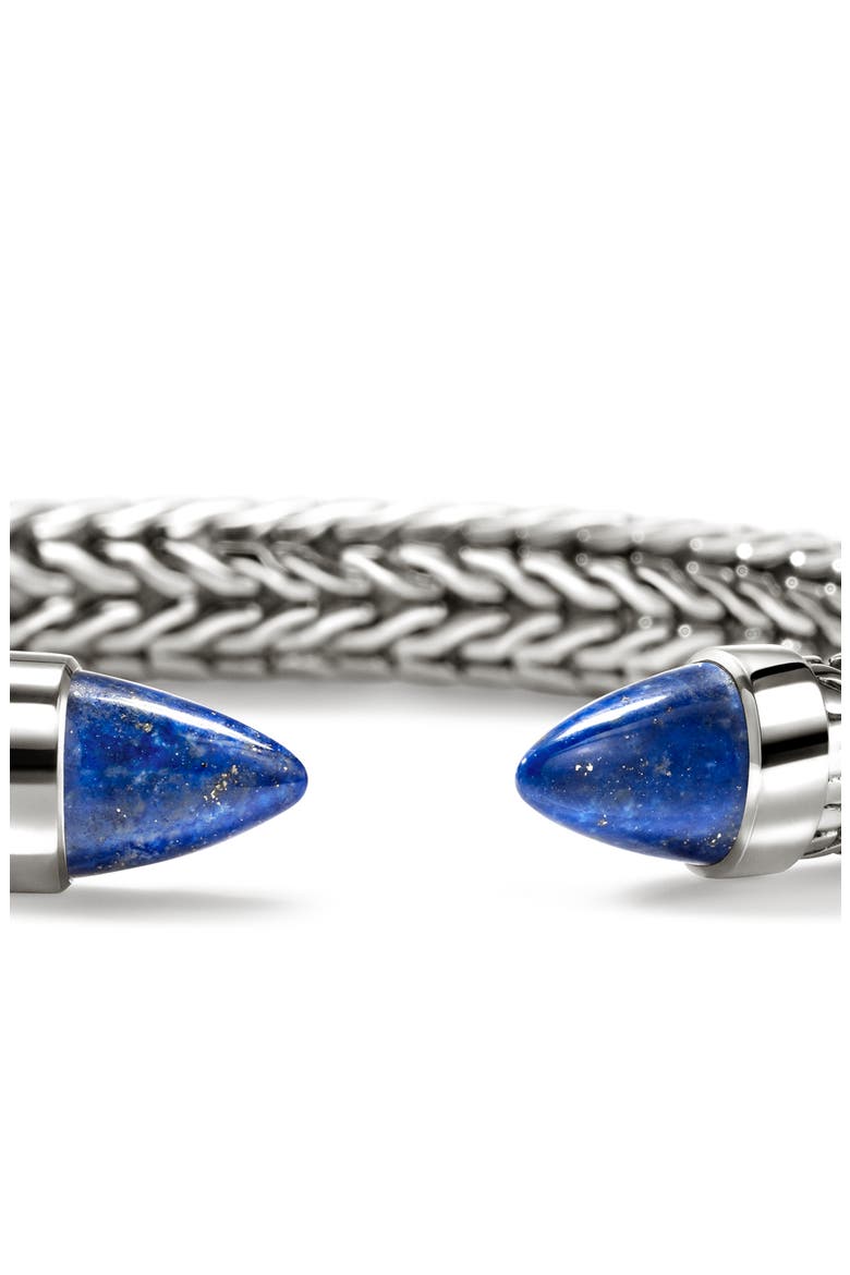 Spear 50 Cuff Bracelet, Alternate, color, SILVER