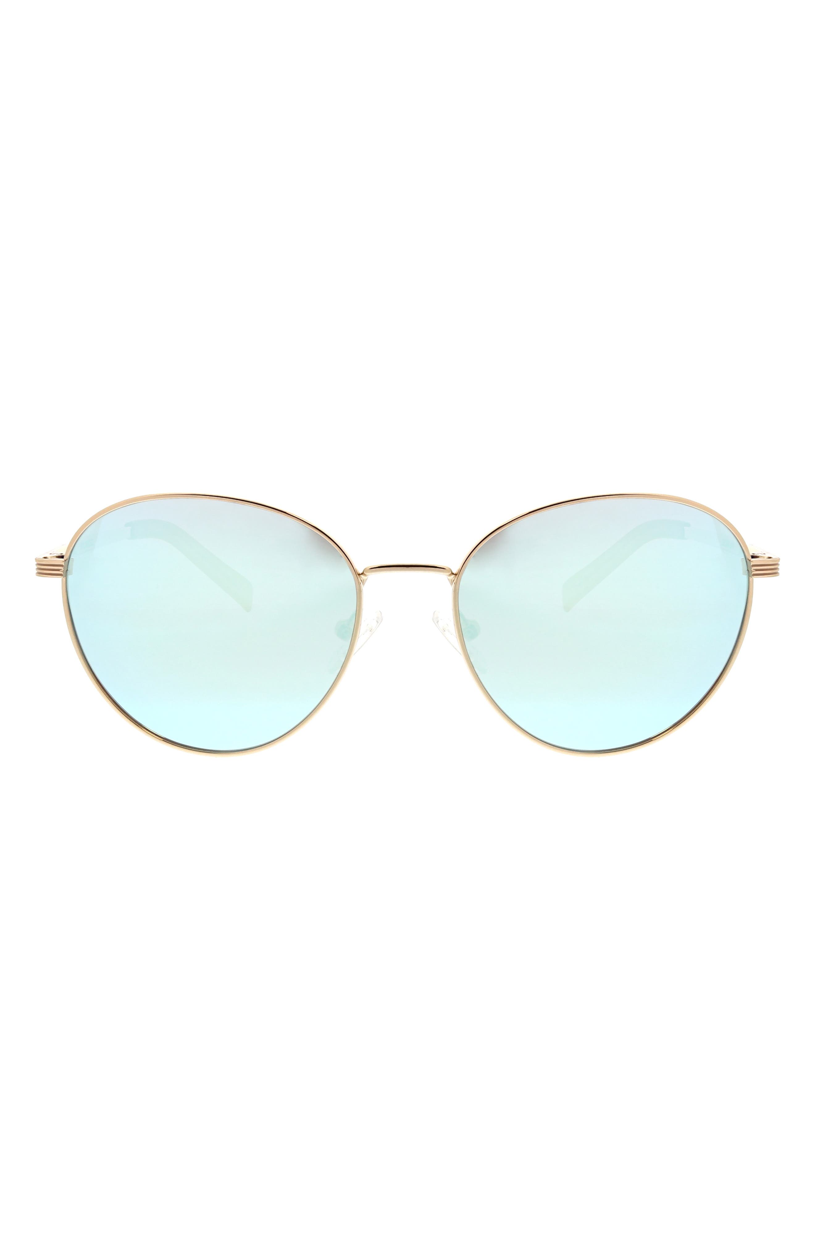 59mm Polarized Round Sunglasses