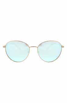 59mm Polarized Round Sunglasses