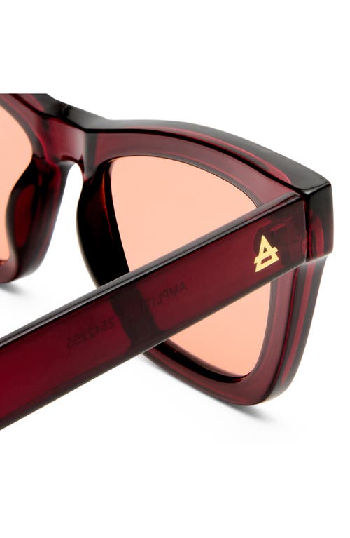 Aire Amplitude 52mm Cat Eye Sunglasses In Red