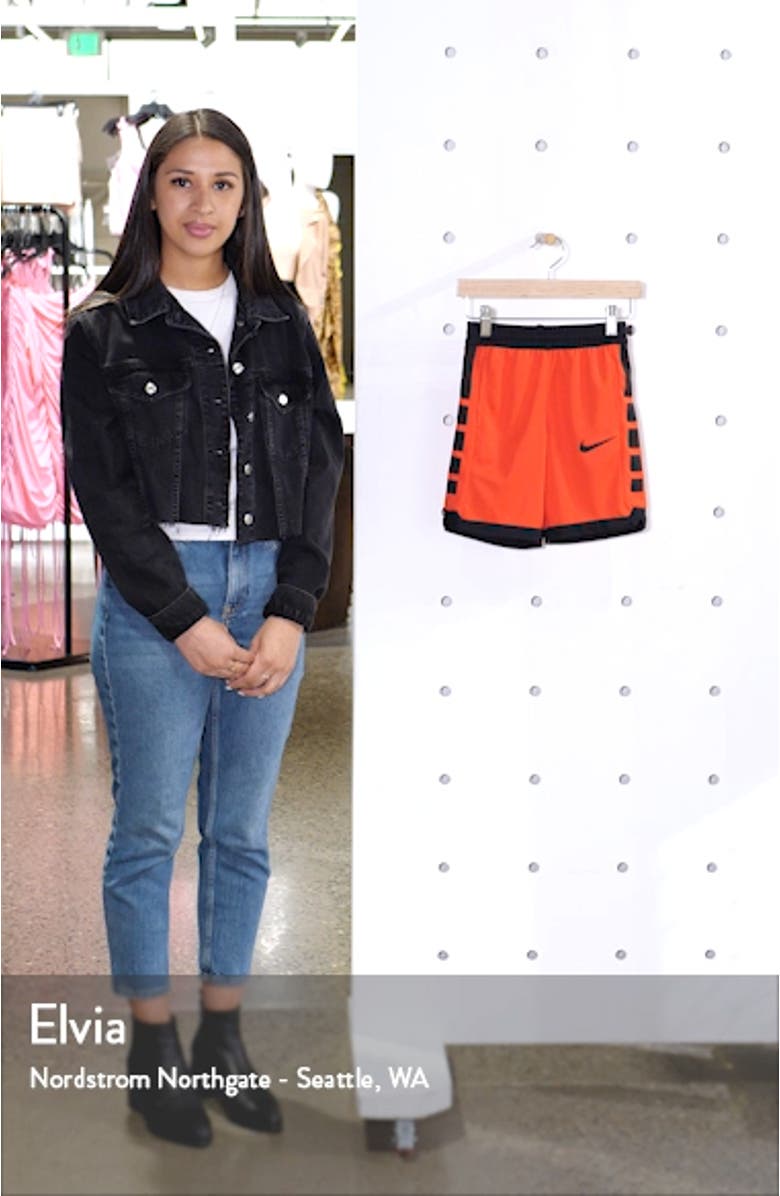 Dry Elite Stripe Athletic Shorts, sales video thumbnail