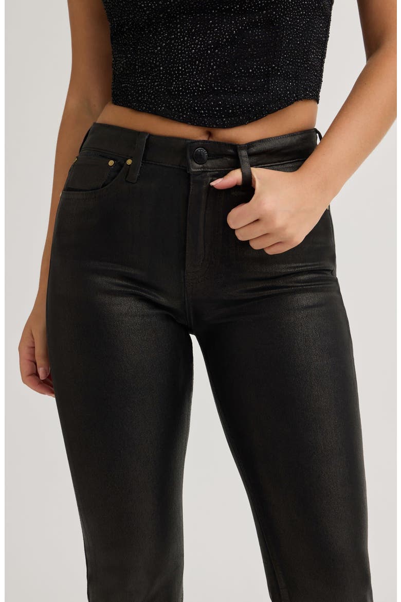 Sexy High Waist Flare Jeans, Alternate, color, LICO-BEIGE