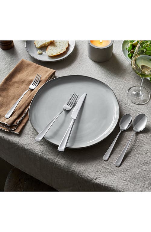 Henckels Cutlery Silvano 18/10 Stainless Steel 45-piece Flatware Set In Silver
