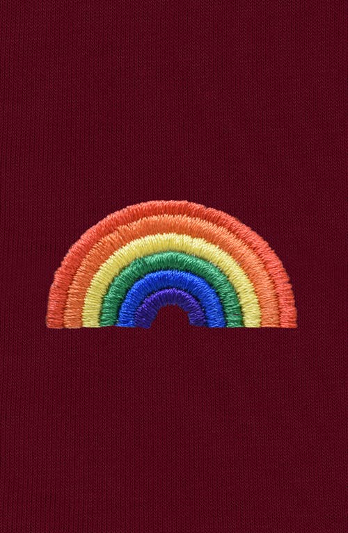 DALIX DALIX RAINBOW ZIP HOODIE 