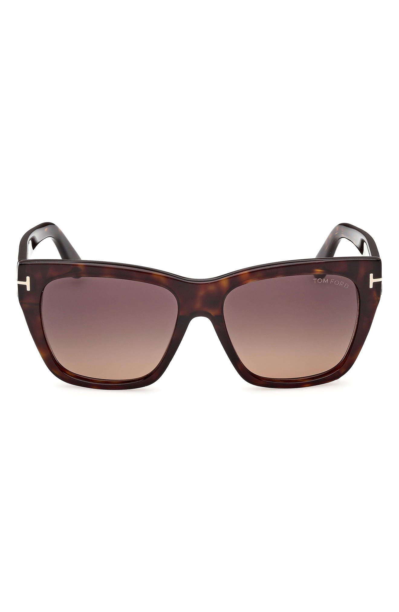 selected SHINY CLASSIC DARK HAVANA /T/ LOGO / GRADIENT PLUM TO SAND LENS