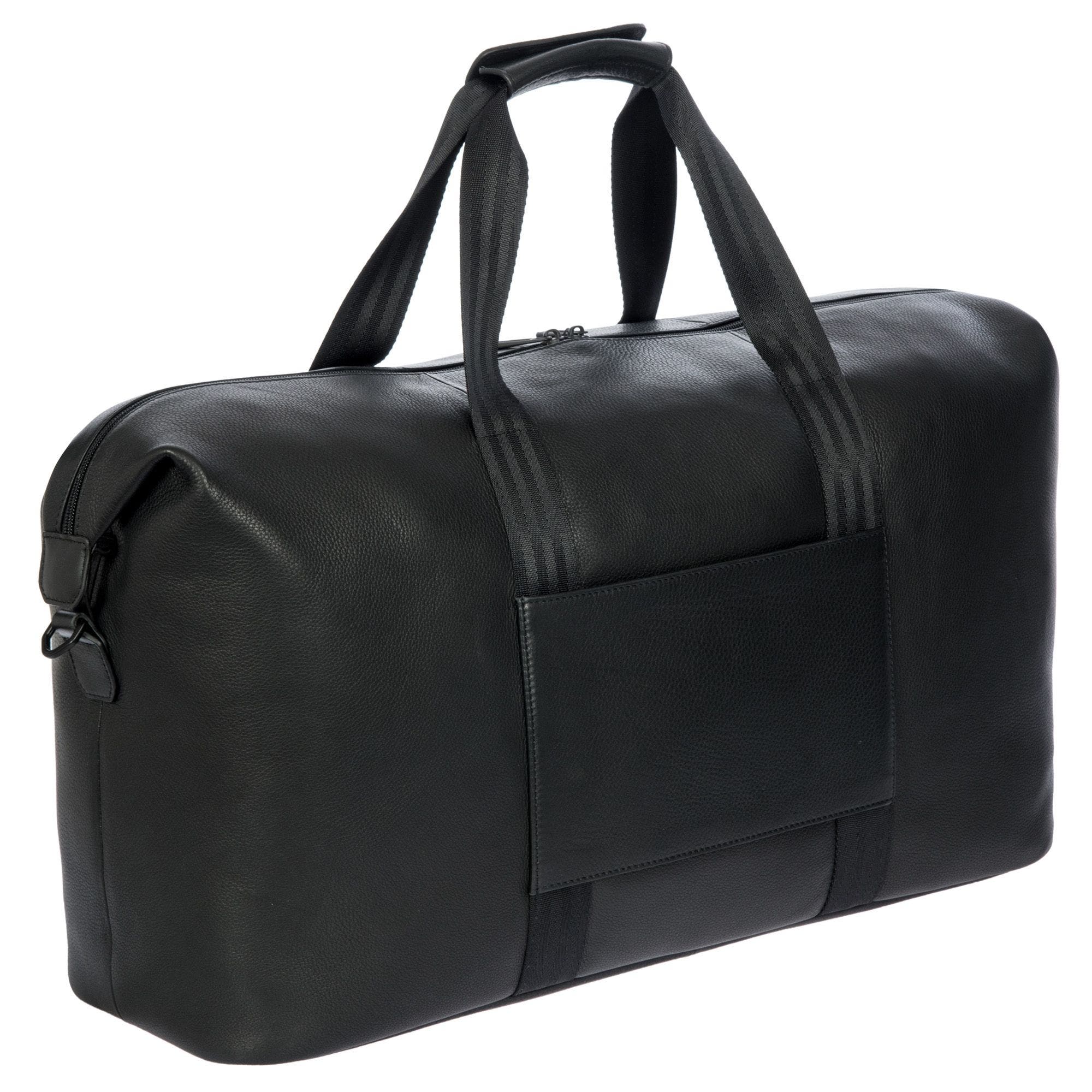 Porsche Design Roadster Leather EVO Weekender, Alternate, color, Black