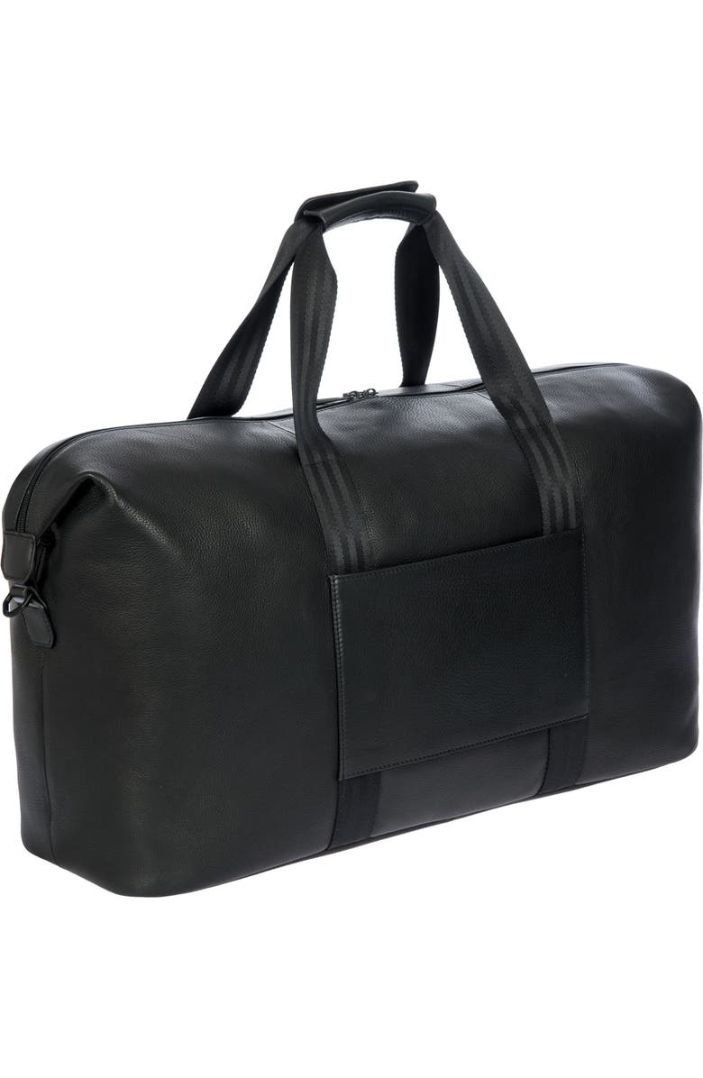Porsche Design Roadster Leather EVO Weekender, Alternate, color, Black