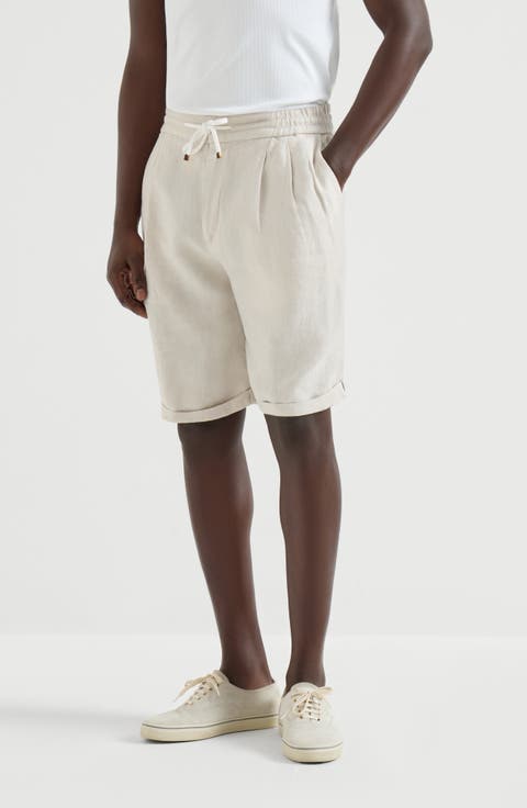 Gabardine Bermuda shorts