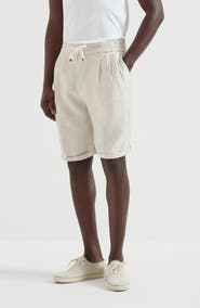 Brunello Cucinelli Gabardine Bermuda shorts