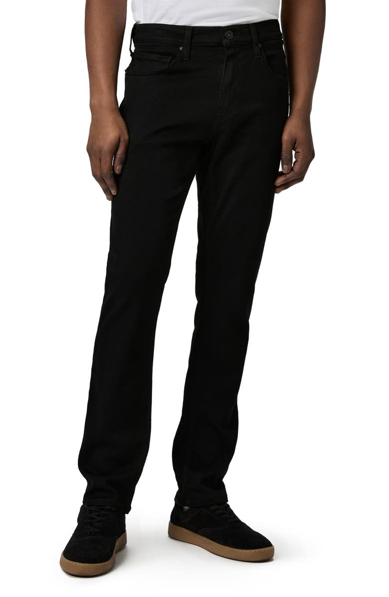 PAIGE Federal Slim Straight Leg Jeans, Main, color, Black Shadow