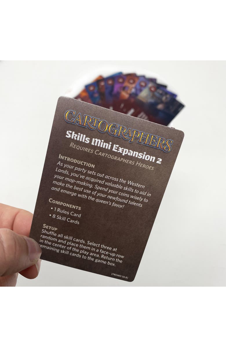 Thunderworks Games Cartographers Skills 2 Miniexpansion With 8 New Skill Cards, Alternate, color, Multicolored