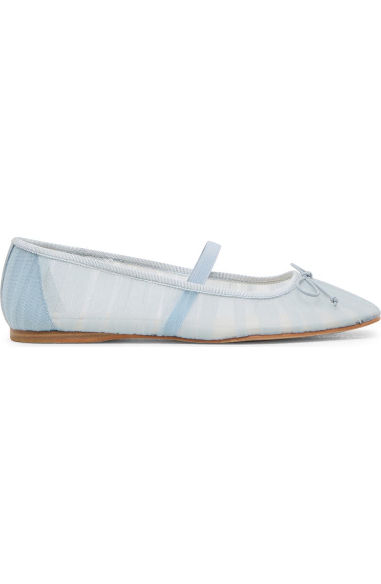 Dolce Vita Raeven Mary Jane Flat, Alternate, color, Light Blue Tulle