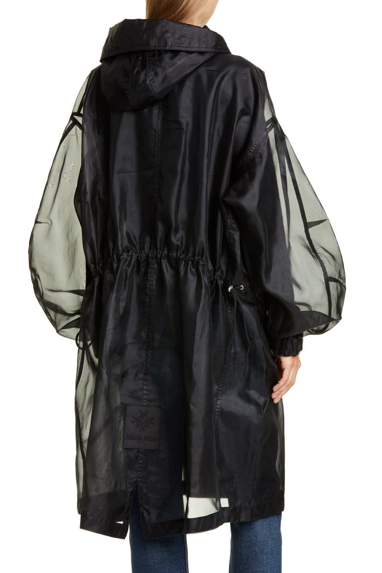 Tech Organdy Jacket, Alternate, color, BLACK