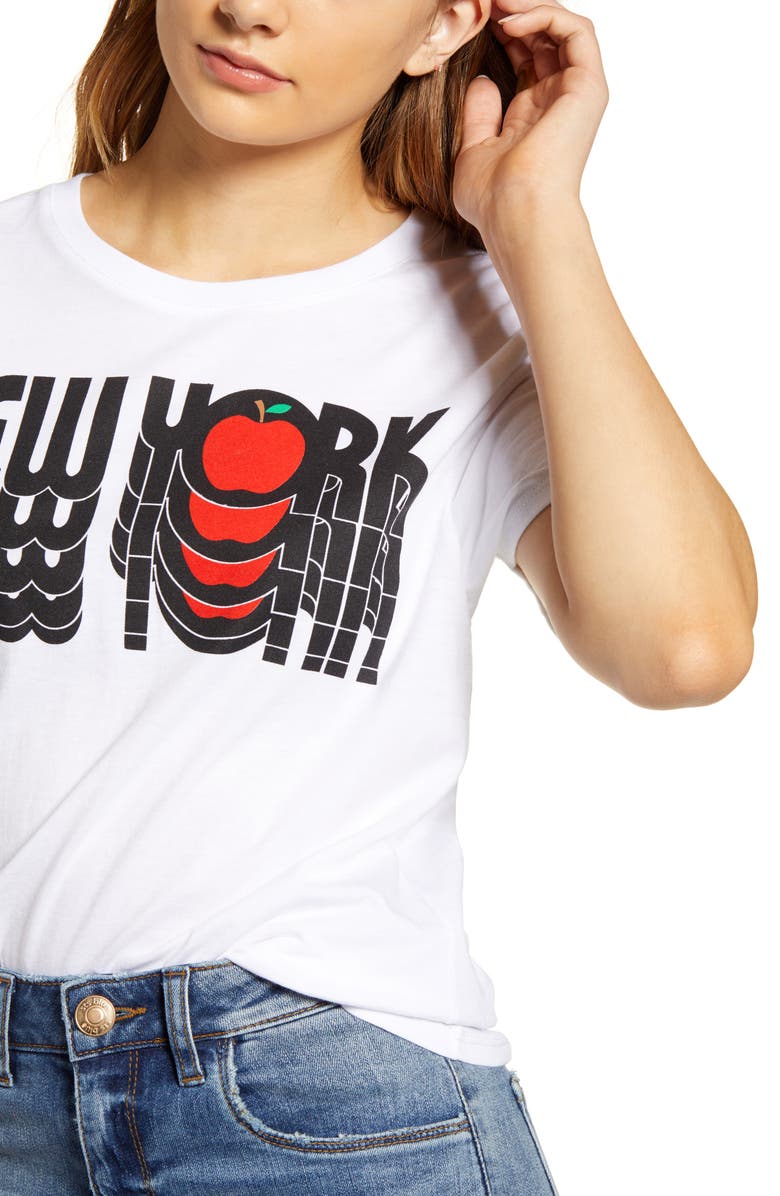 Prince Peter New York Apple Graphic Tee, Alternate, color, 