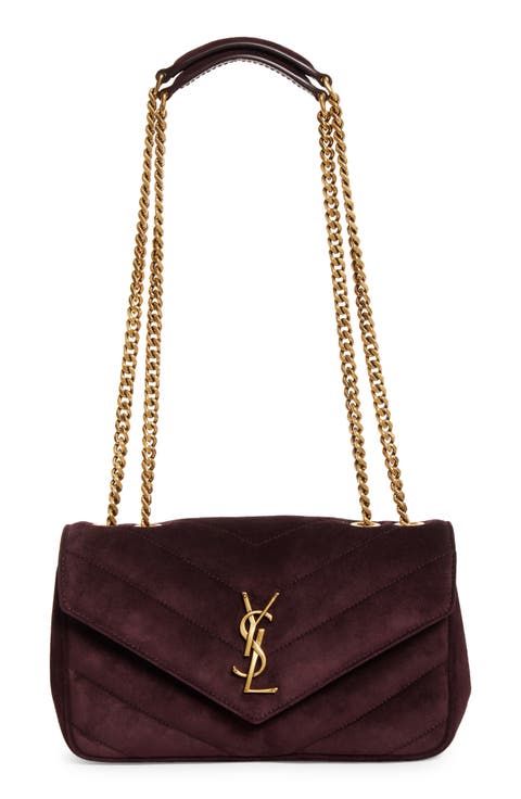 Small Loulou Chain Leather Shoulder Bag
