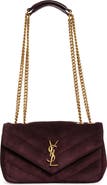 Saint Laurent Small Loulou Chain Leather Shoulder Bag