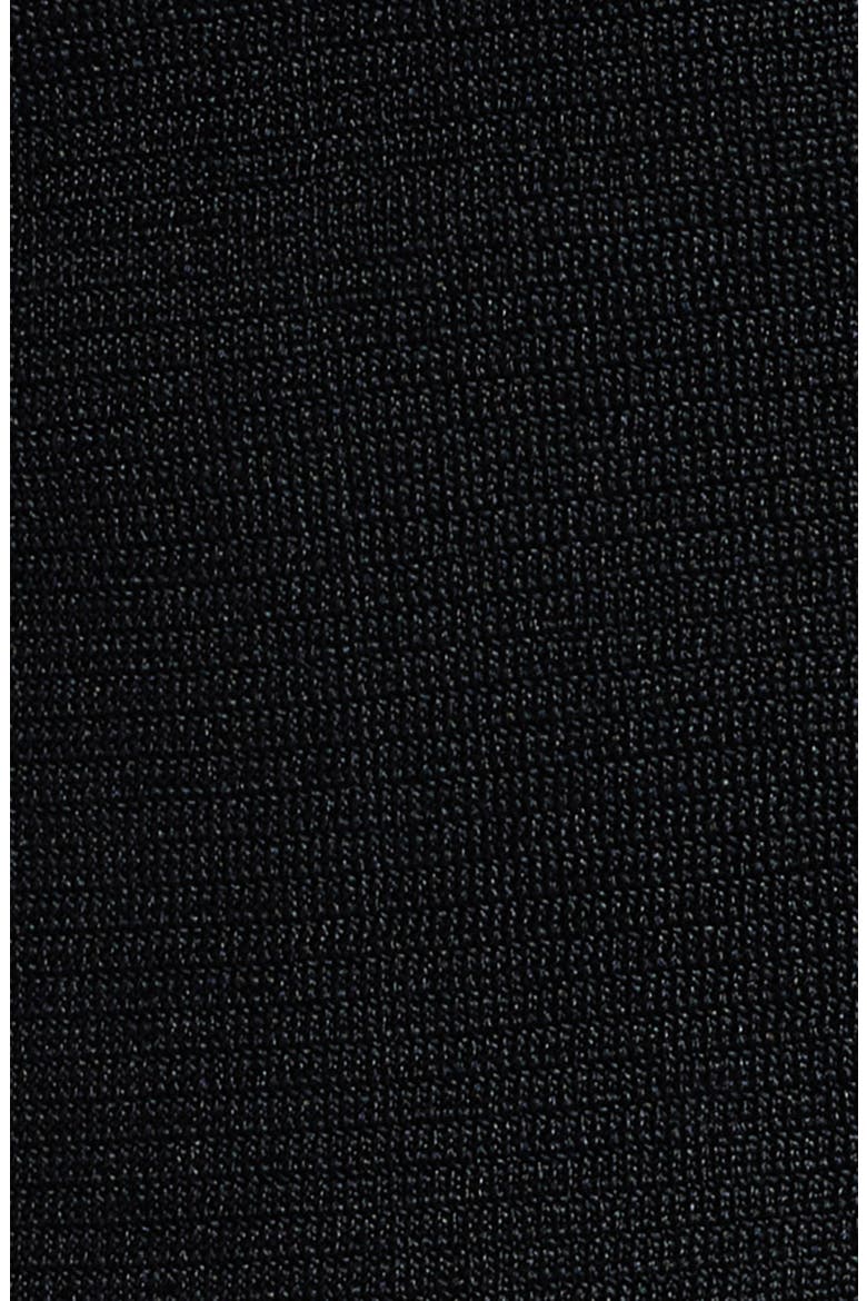 Nomi Bow Detail One-Shoulder Sweater, Alternate, color, BLACK