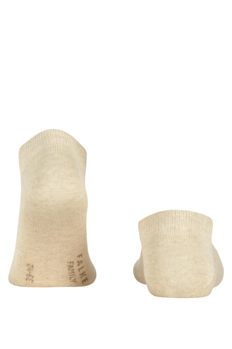 Family Sustainable Cotton Sneaker Socks, Alternate, color, Sand Melange