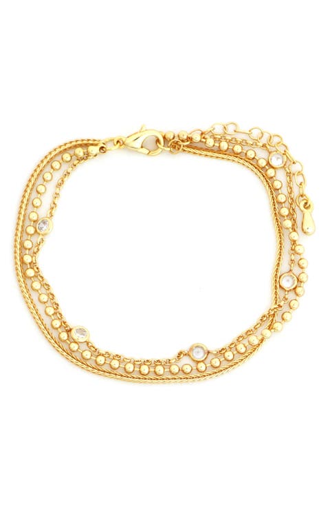 Set of 3 Mixed Chain Bracelets