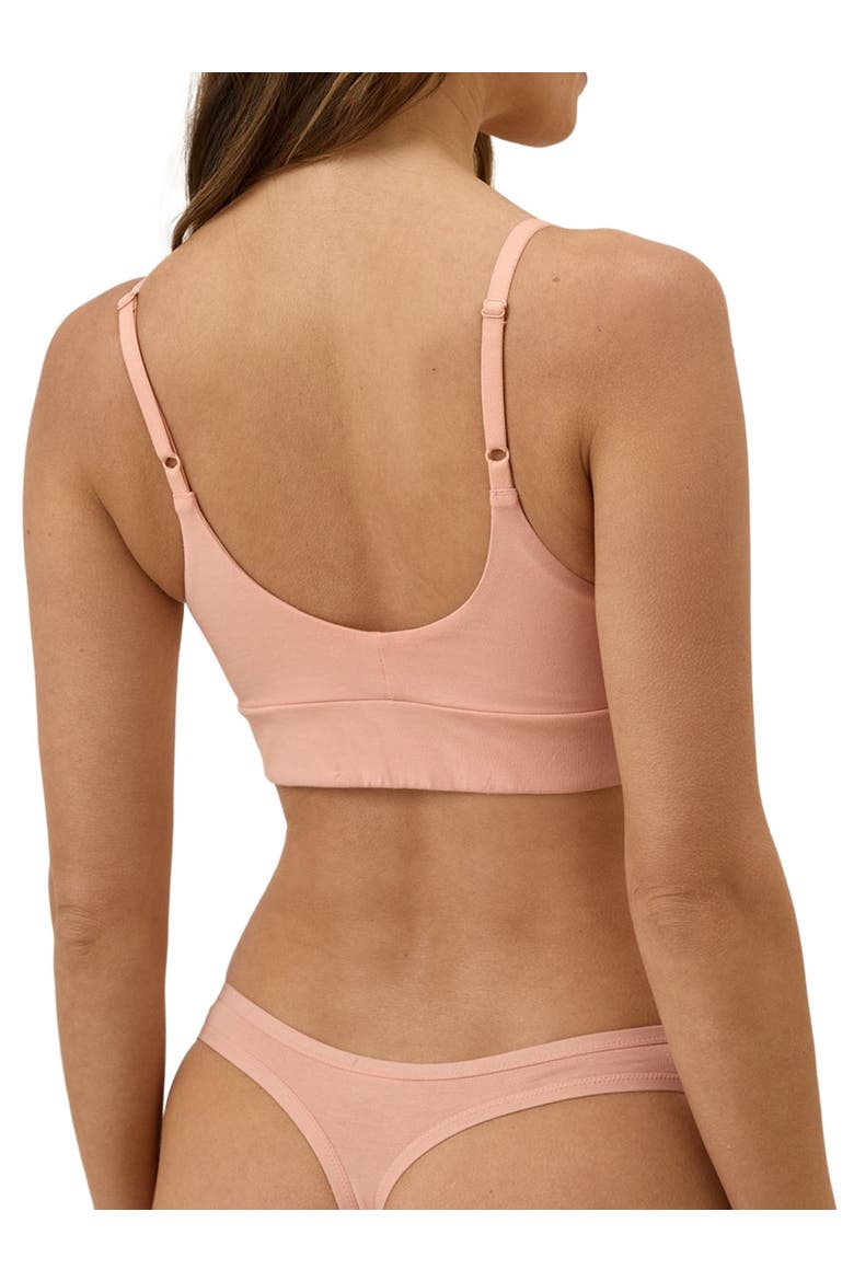 Organic Cotton Everyday Mid Rise Thong 6-Pack, Alternate, color, Dotted Daisies