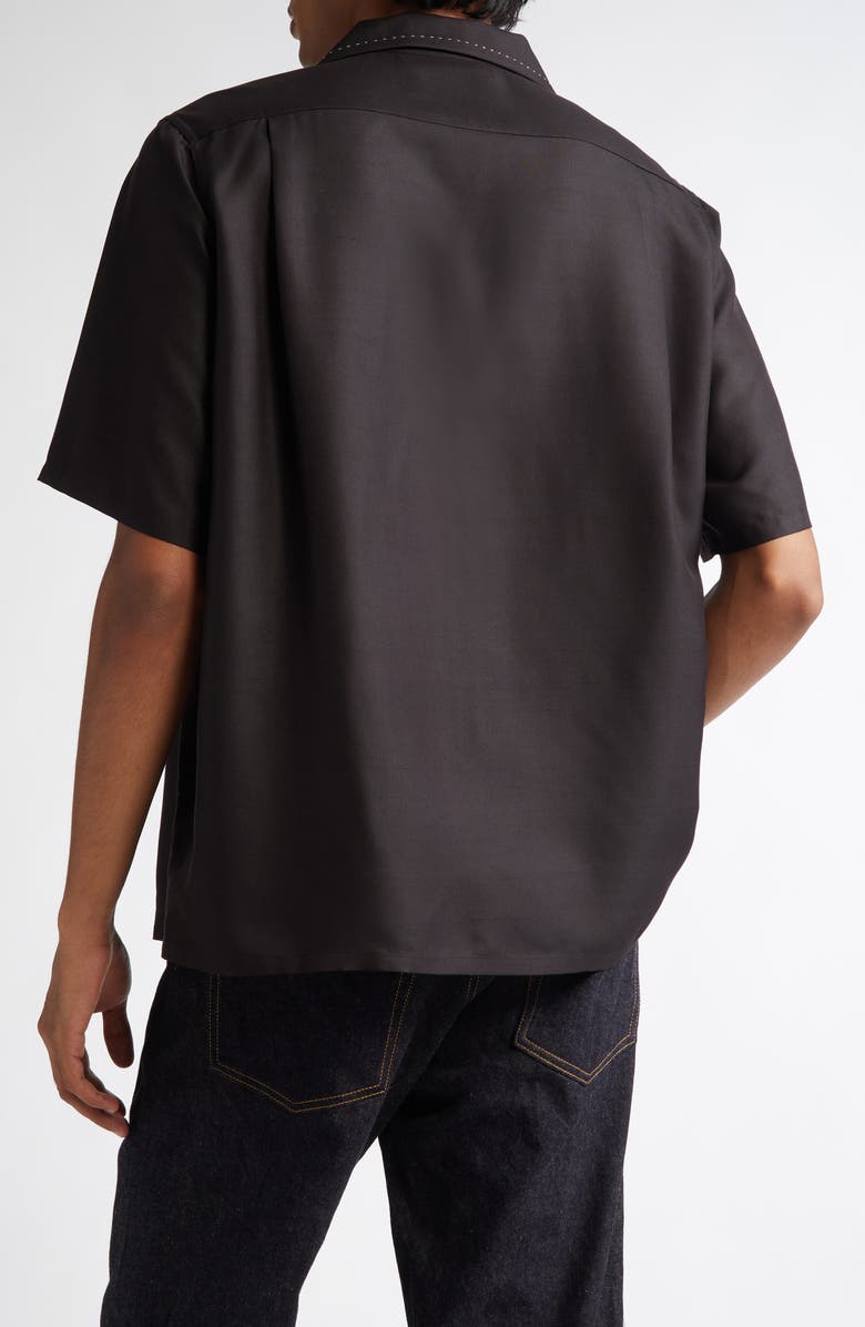 VISVIM Keesey Silk Camp Shirt, Alternate, color, 