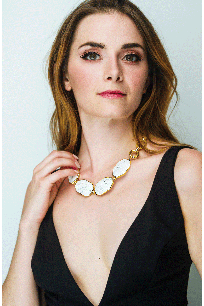Renaissance Romance Necklace, Alternate, color, Gold