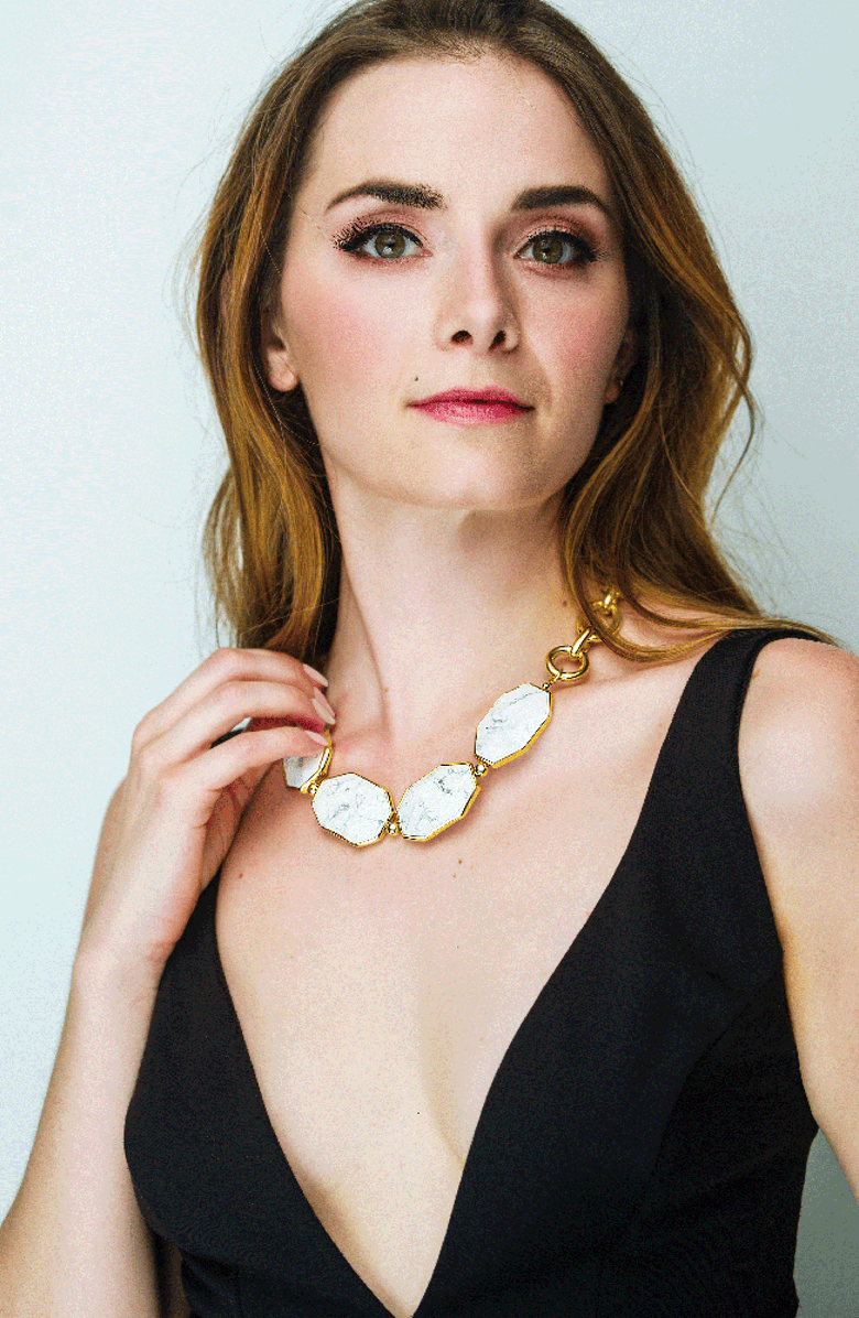 Samantha Siu - New York Renaissance Romance Necklace, Alternate, color, Gold