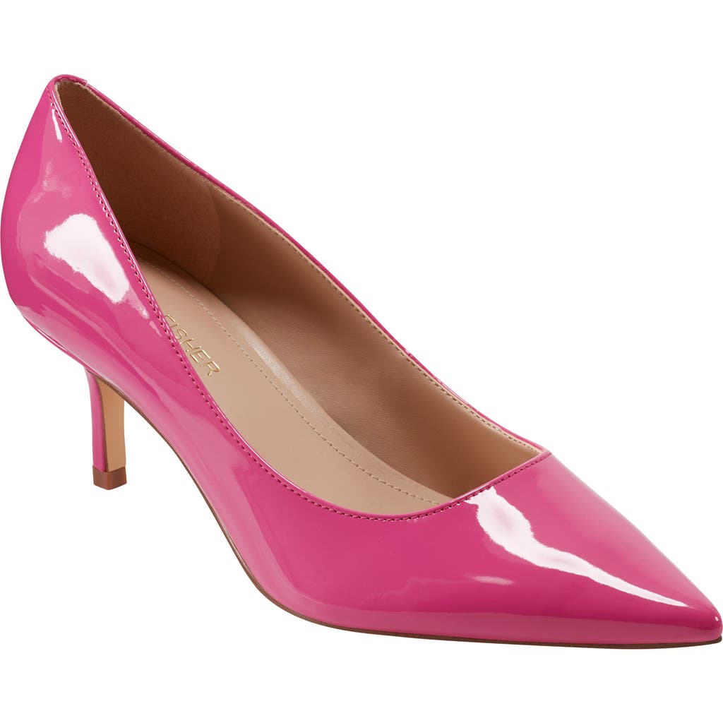 Marc Fisher Alola Pointed Toe Pump In Pink