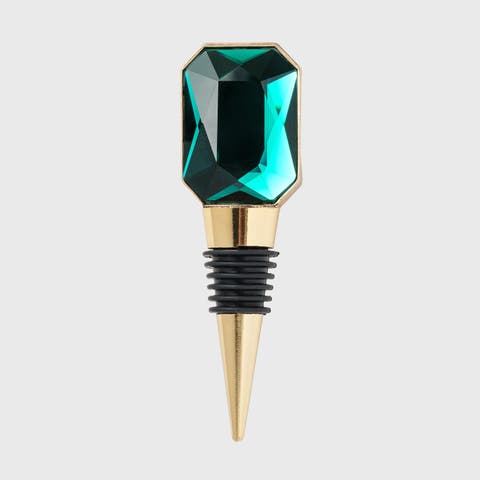 Single gem wine stopper