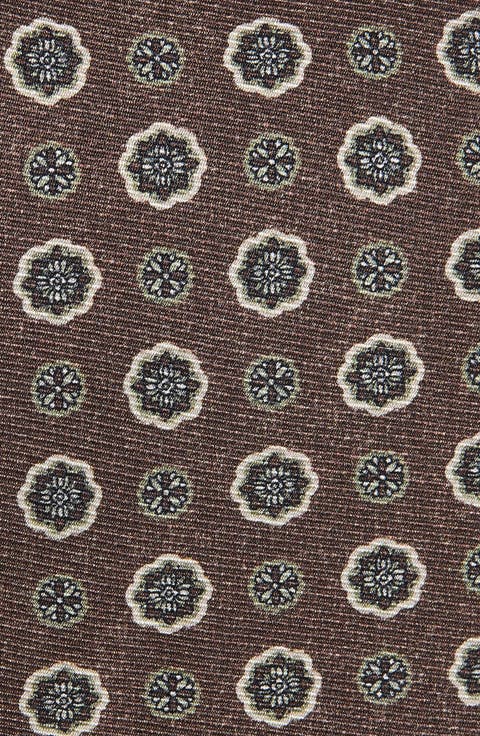 Geometric Silk Tie