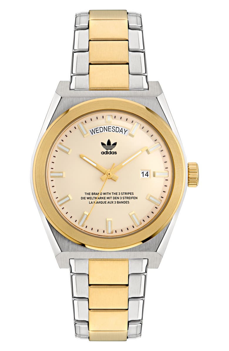 adidas Code Five Bracelet Watch, 40mm, Main, color, 