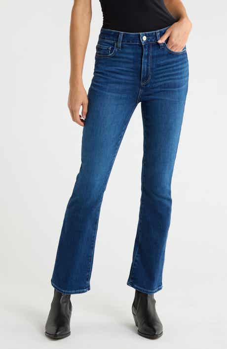 PAIGE Claudine High Waist Ankle Flare Jeans