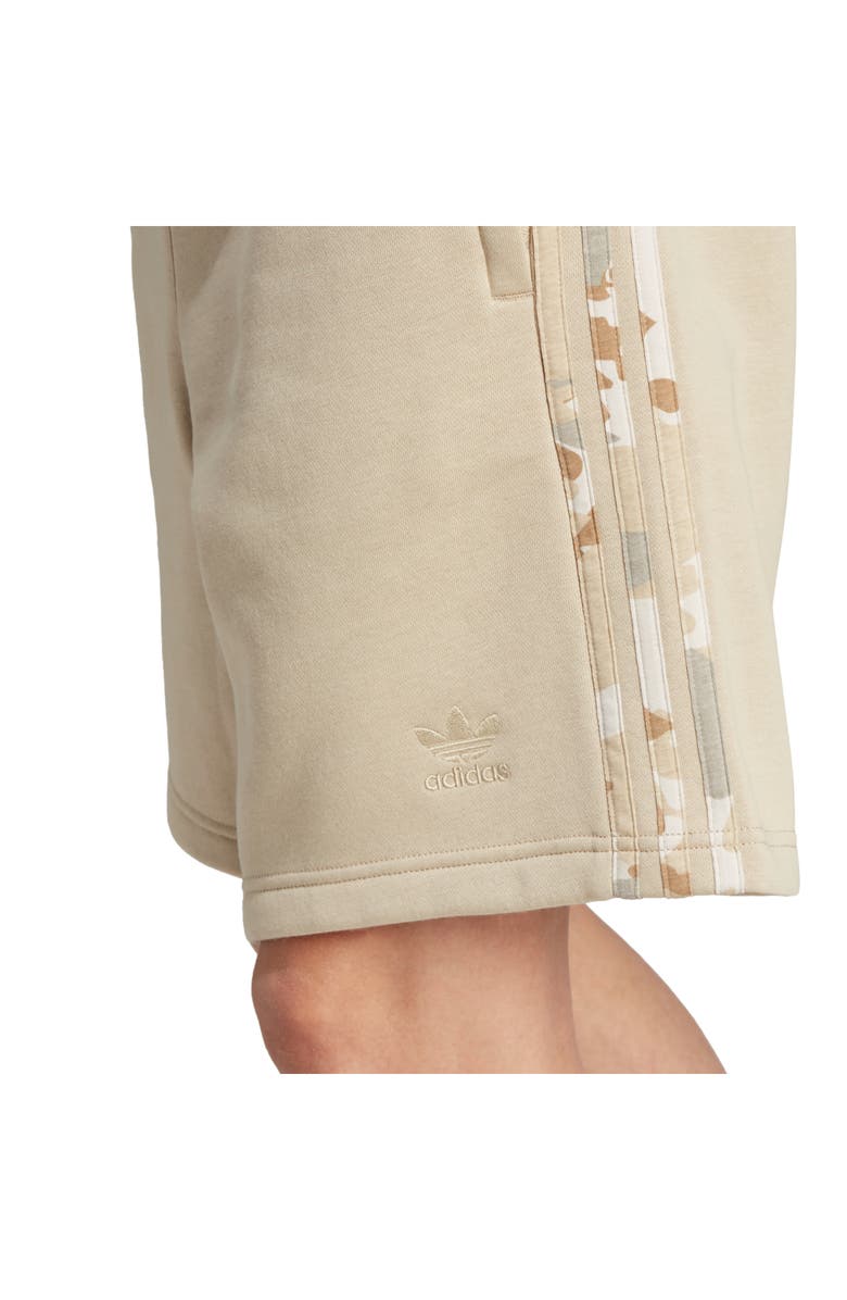 adidas Originals Camouflage 3-Stripes Shorts, Alternate, color, 