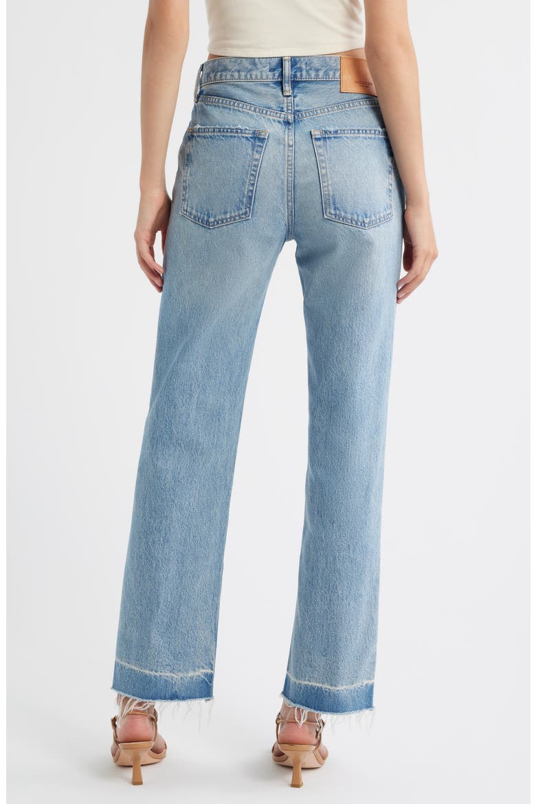 Princeton Release Hem Straight Leg Jeans, Alternate, color, LIGHT BLUE