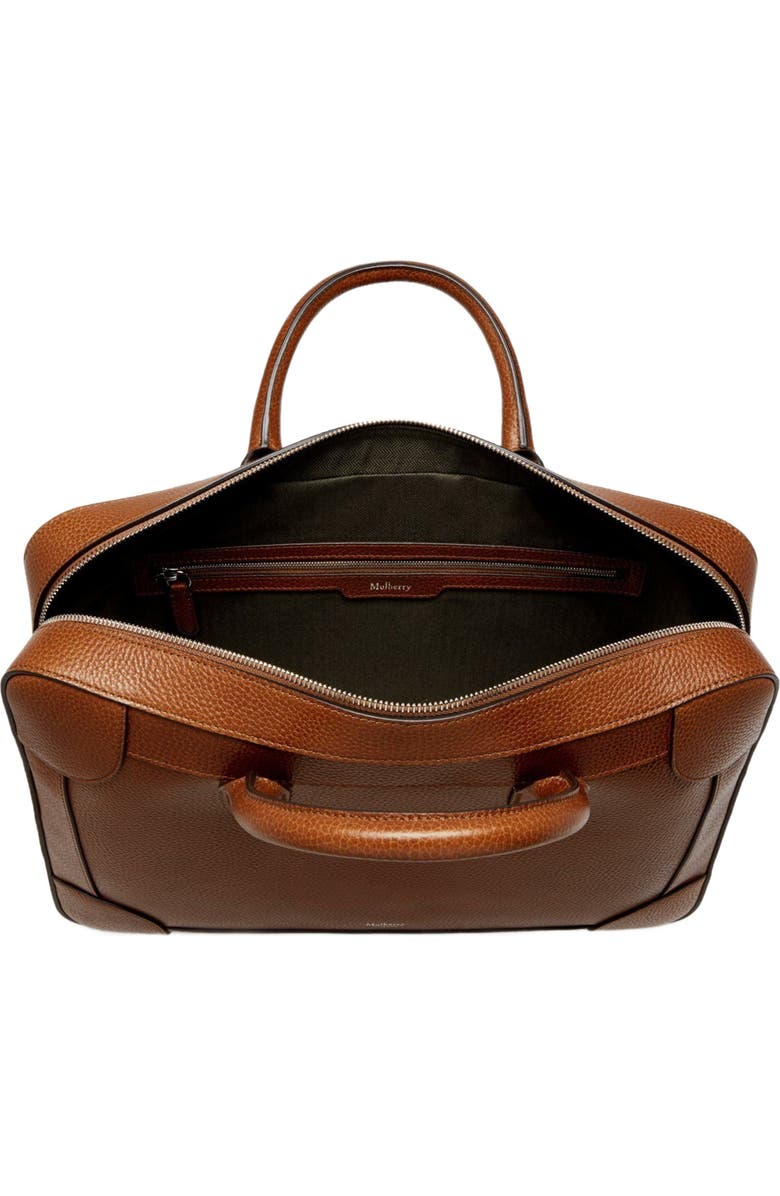 Mulberry Belgrave Leather Briefcase, Alternate, color, Oak