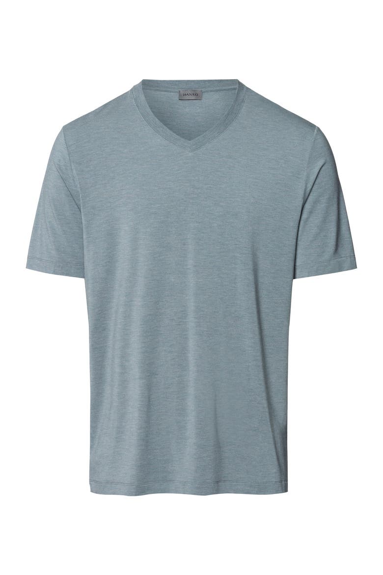 Casuals Soft V-Neck T-Shirt, Main, color, Ocean Melange