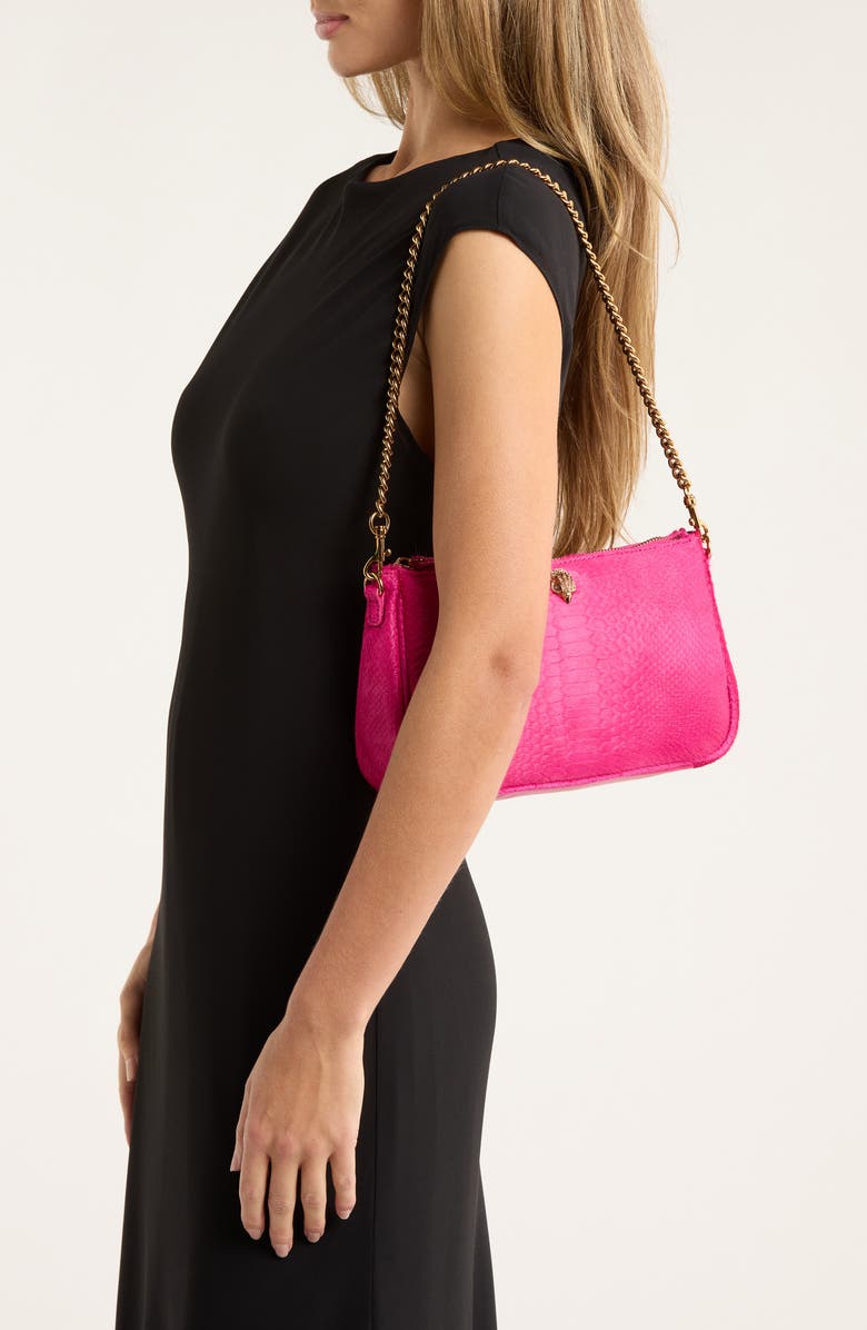 Kurt Geiger London Kew Pouch Shoulder Bag, Alternate, color, Bright Pink